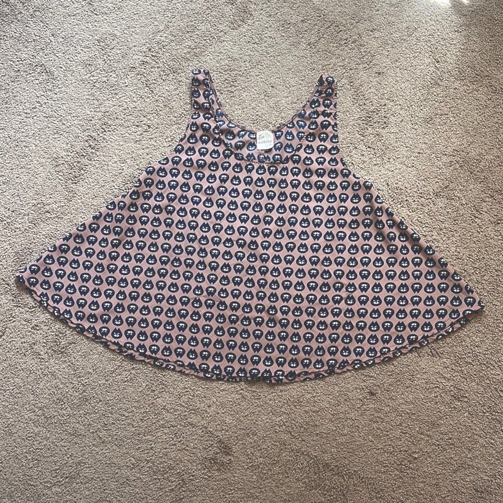 Cat print top
